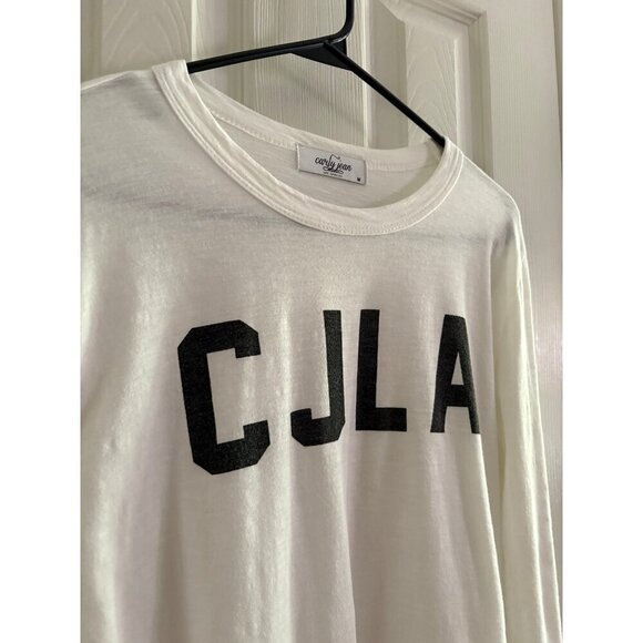 Carly Jean Los Angeles CJLA Shirt White - Picture 2 of 3